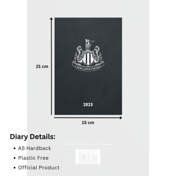 Newcastle United notatnik 2025