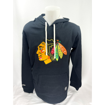 Chicago Blackhawks męska bluza z kapturem Thermal Lightweight Hoodie Current Logo
