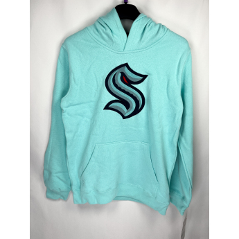 Seattle Kraken dziecięca bluza z kapturem Prime Logo Pullover Fleece