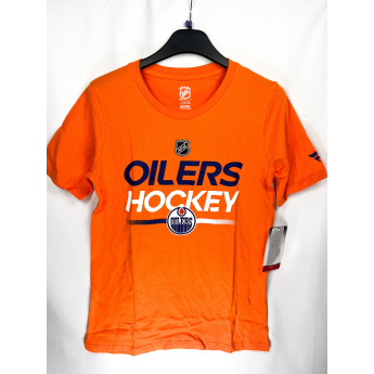 Edmonton Oilers koszulka dziecięca Apro Wordmark Ss Ctn Tee