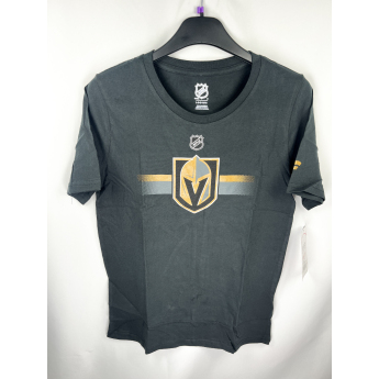 Vegas Golden Knights koszulka dziecięca Apro Logo Ss Ctn Tee grey