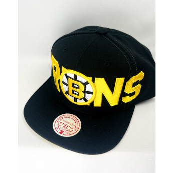 Boston Bruins czapka flat baseballówka Full Frontal Snapback Vntg