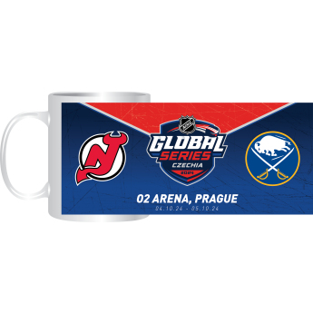 NHL produkty kubek NHL Global Series 2024 Czechia Buffalo Sabres vs New Jersey Devils Friendship