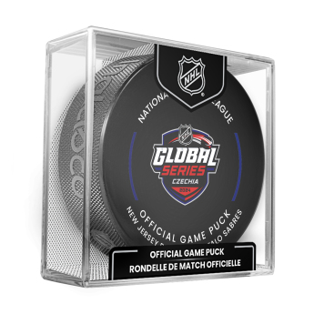 NHL produkty krążek NHL Global Series 2024 Czechia Buffalo Sabres vs New Jersey Devils Official Game