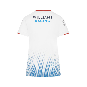 Williams koszulka damska Driver white F1 Team 2024