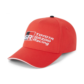 Toyota Gazoo Racing czapka baseballówka Large Logo red 2024