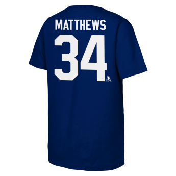 Toronto Maple Leafs koszulka dziecięca Auston Matthews Flat Captains N&N Ctn Tee