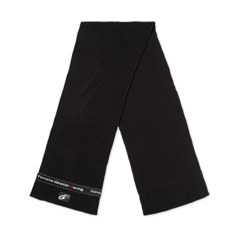 Toyota Gazoo Racing szalik zimowy GR Logo black 2024