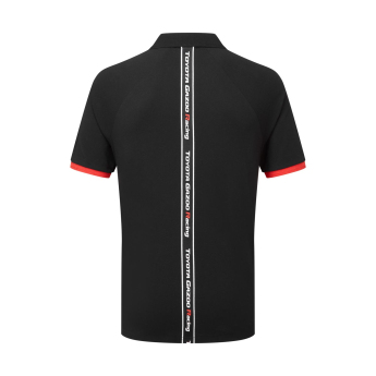 Toyota Gazoo Racing męska koszulka polo GR Logo black 2024
