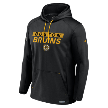 Boston Bruins męska bluza z kapturem AP Rink Poly Fleece Pullover Hood