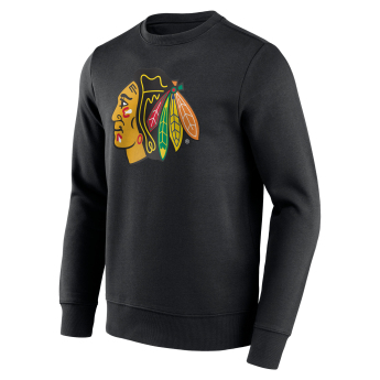 Chicago Blackhawks bluza męska Primary Logo Graphic Crew Sweatshirt - VALUE