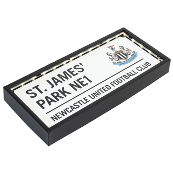 Newcastle United tabliczka LED Street