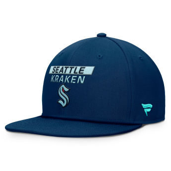 Seattle Kraken czapka flat baseballówka AP Rink Prime Structured Mid Crown Adj. Squarevisor Snapback