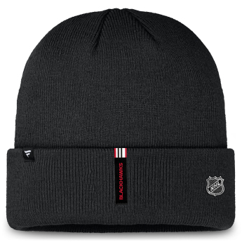 Chicago Blackhawks czapka zimowa Authentic Pro Rink Prime Cuffed Beanie