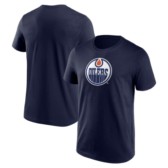 Edmonton Oilers koszulka męska Primary Logo Graphic T-Shirt - VALUE