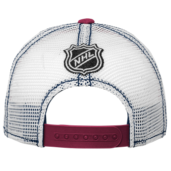 Colorado Avalanche dziecięca czapka baseballowa Lockup Meshback Adjustable