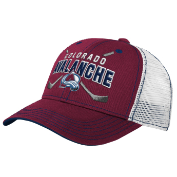 Colorado Avalanche dziecięca czapka baseballowa Lockup Meshback Adjustable
