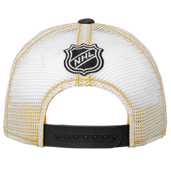 Boston Bruins czapka baseballówka Lockup Meshback Adjustable