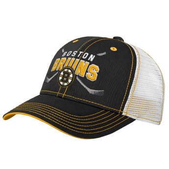 Boston Bruins czapka baseballówka Lockup Meshback Adjustable