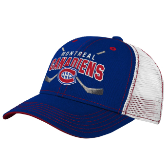 Montreal Canadiens dziecięca czapka baseballowa Lockup Meshback Adjustable