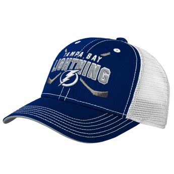 Tampa Bay Lightning dziecięca czapka baseballowa Lockup Meshback Adjustable