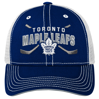 Toronto Maple Leafs dziecięca czapka baseballowa Lockup Meshback Adjustable