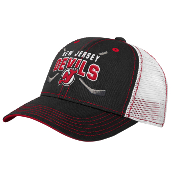 New Jersey Devils czapka baseballówka Lockup Meshback Adjustable