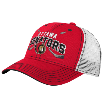 Ottawa Senators dziecięca czapka baseballowa Lockup Meshback Adjustable