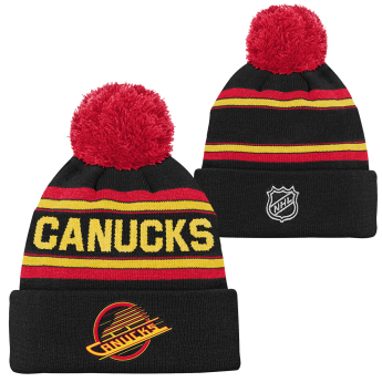 Vancouver Canucks czapka zimowa dziecięca 3Rd Jersey Jacquard Cuff Pom