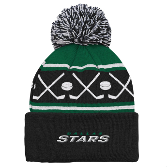 Dallas Stars czapka zimowa dziecięca Face-Off Cuff Pom