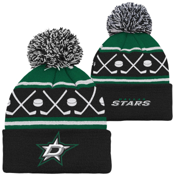 Dallas Stars czapka zimowa dziecięca Face-Off Cuff Pom