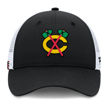 Chicago Blackhawks czapka baseballówka AP Rink Structured Adj. Snapback