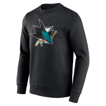 San Jose Sharks bluza męska Primary Logo Graphic Crew Sweatshirt - VALUE