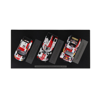 Toyota Gazoo Racing wyścigowy zestaw kolekcjonerski Collection of winning cars the 2023 season