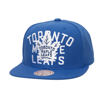 Toronto Maple Leafs czapka flat baseballówka Full Frontal Snapback