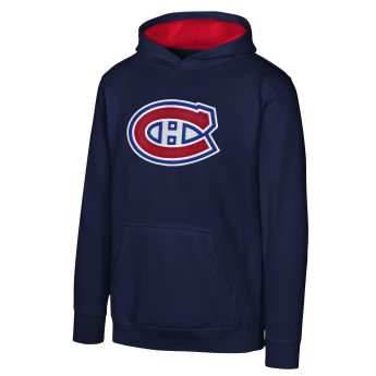 Montreal Canadiens dziecięca bluza z kapturem Prime Po Flc Hood - Home