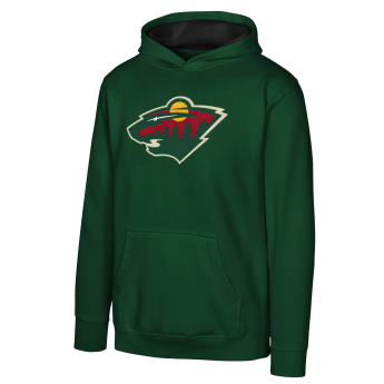 Minnesota Wild dziecięca bluza z kapturem Prime Po Flc Hood - Home