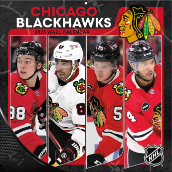 Chicago Blackhawks kalendarz 2025 Wall Calendar