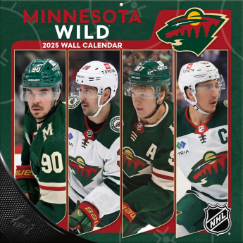 Minnesota Wild kalendarz 2025 Wall Calendar