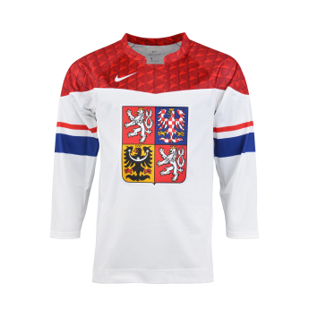 Reprezentacje hokejowe hokejowa koszulka meczowa Czech republic IIHF World Championships replica white
