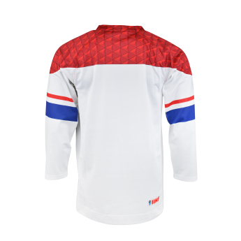 Reprezentacje hokejowe hokejowa koszulka meczowa Czech republic IIHF World Championships replica white