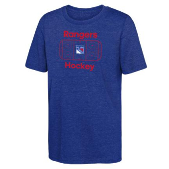 New York Rangers koszulka dziecięca Goal Tender Ss Triblend