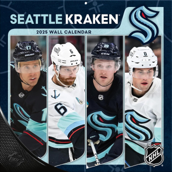 Seattle Kraken kalendarz 2025 Wall Calendar