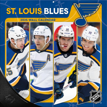 St. Louis Blues kalendarz 2025 Wall Calendar
