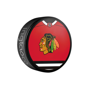 Puk Chicago Blackhawks  Jersey Design Souvenir Collector Hockey Puck