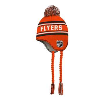 Philadelphia Flyers czapka zimowa dziecięca Jacquard Tassel Knit With Pom