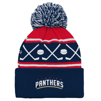 Florida Panthers czapka zimowa dziecięca Face-Off Cuff Pom