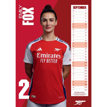 Arsenal kalendarz WFC 2025