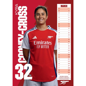 Arsenal kalendarz WFC 2025
