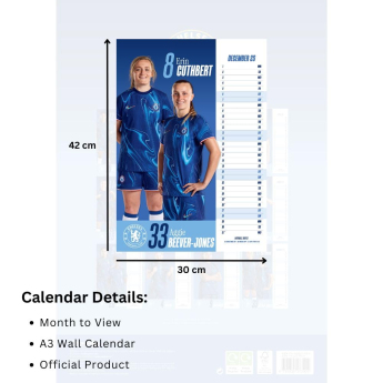 Chelsea kalendarz WFC 2025